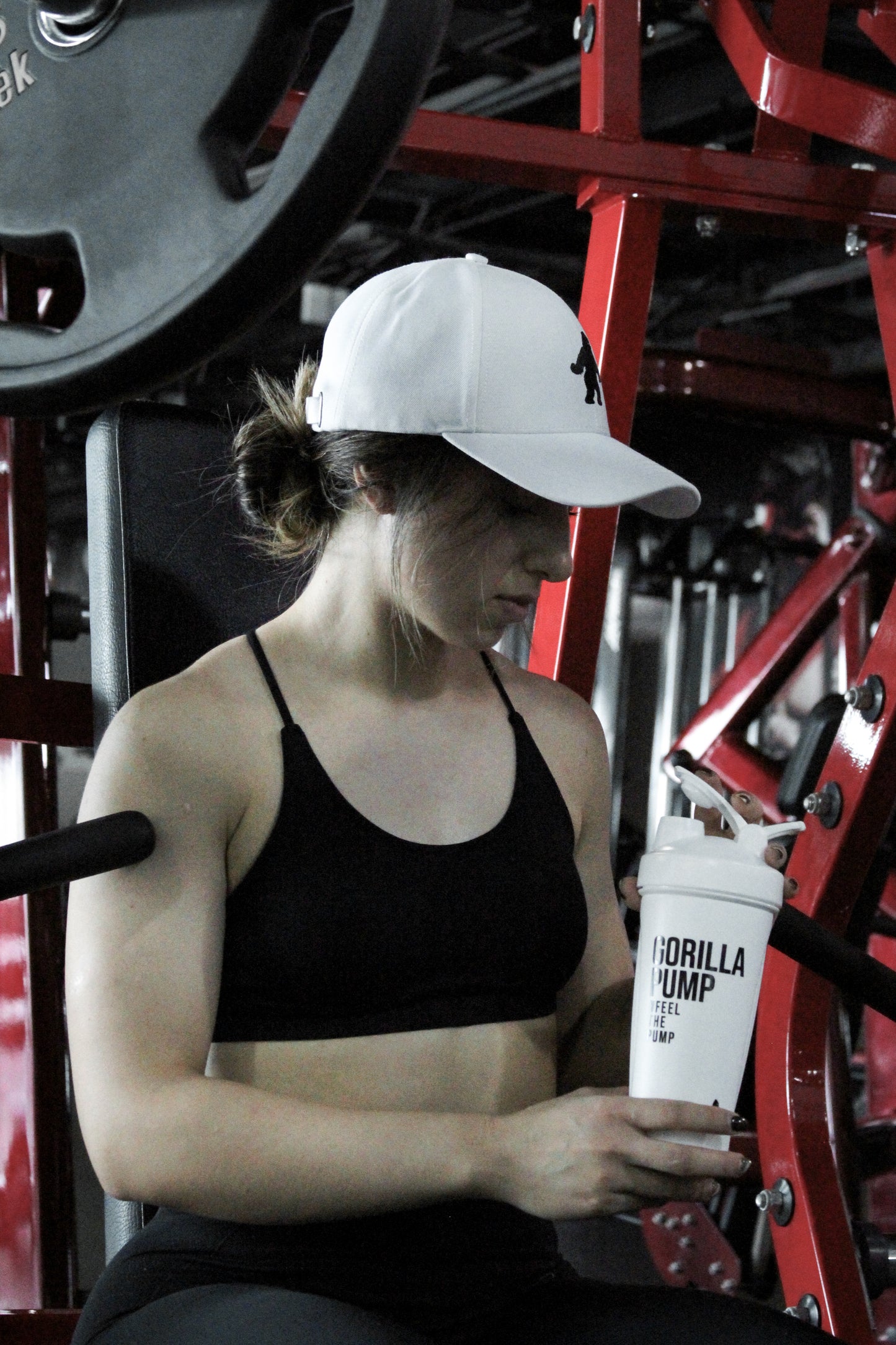 SHAKER DE PLÁSTICO BLANCO GORILLA PUMP