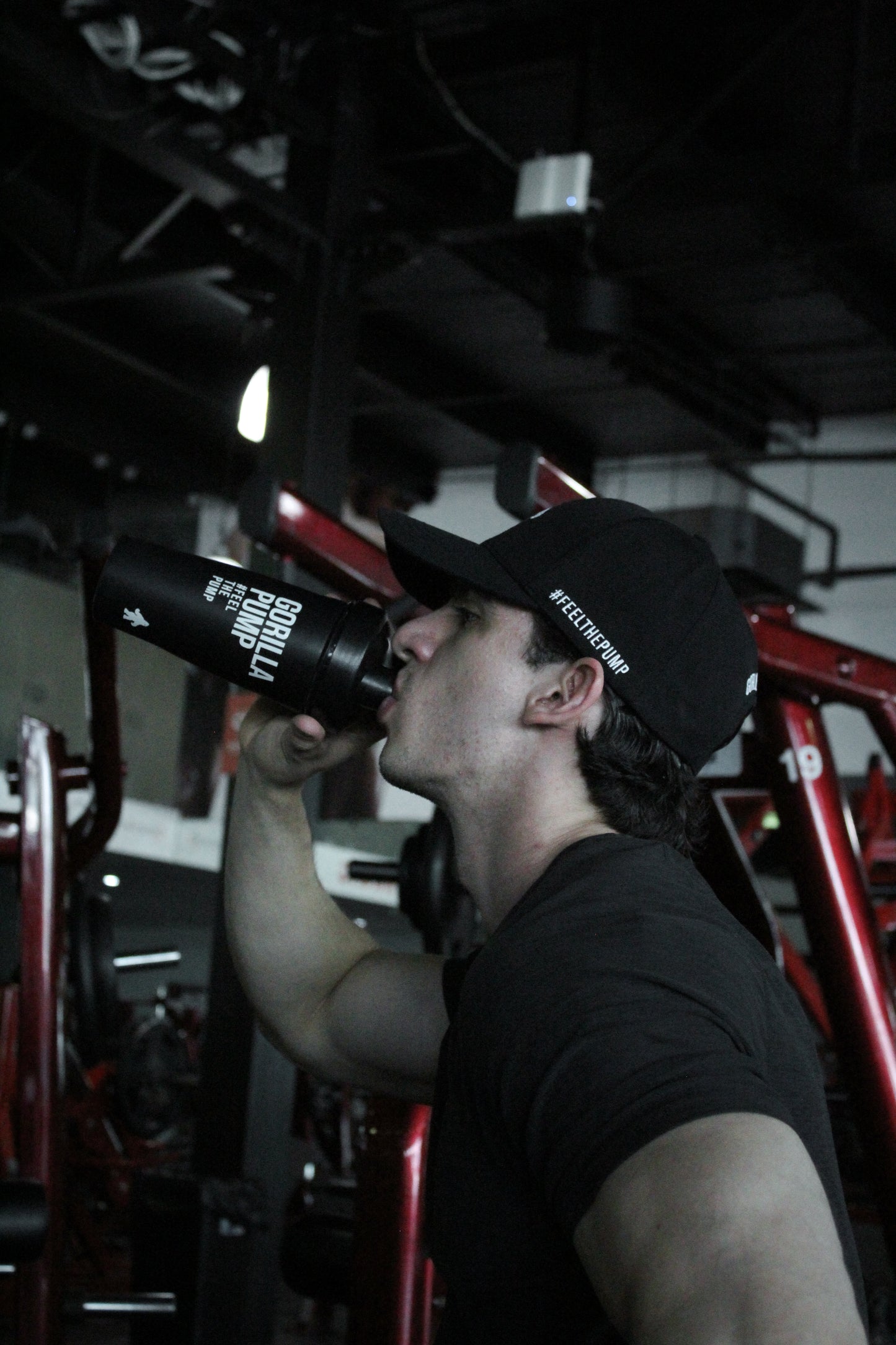 SHAKER DE PLÁSTICO NEGRO GORILLA PUMP