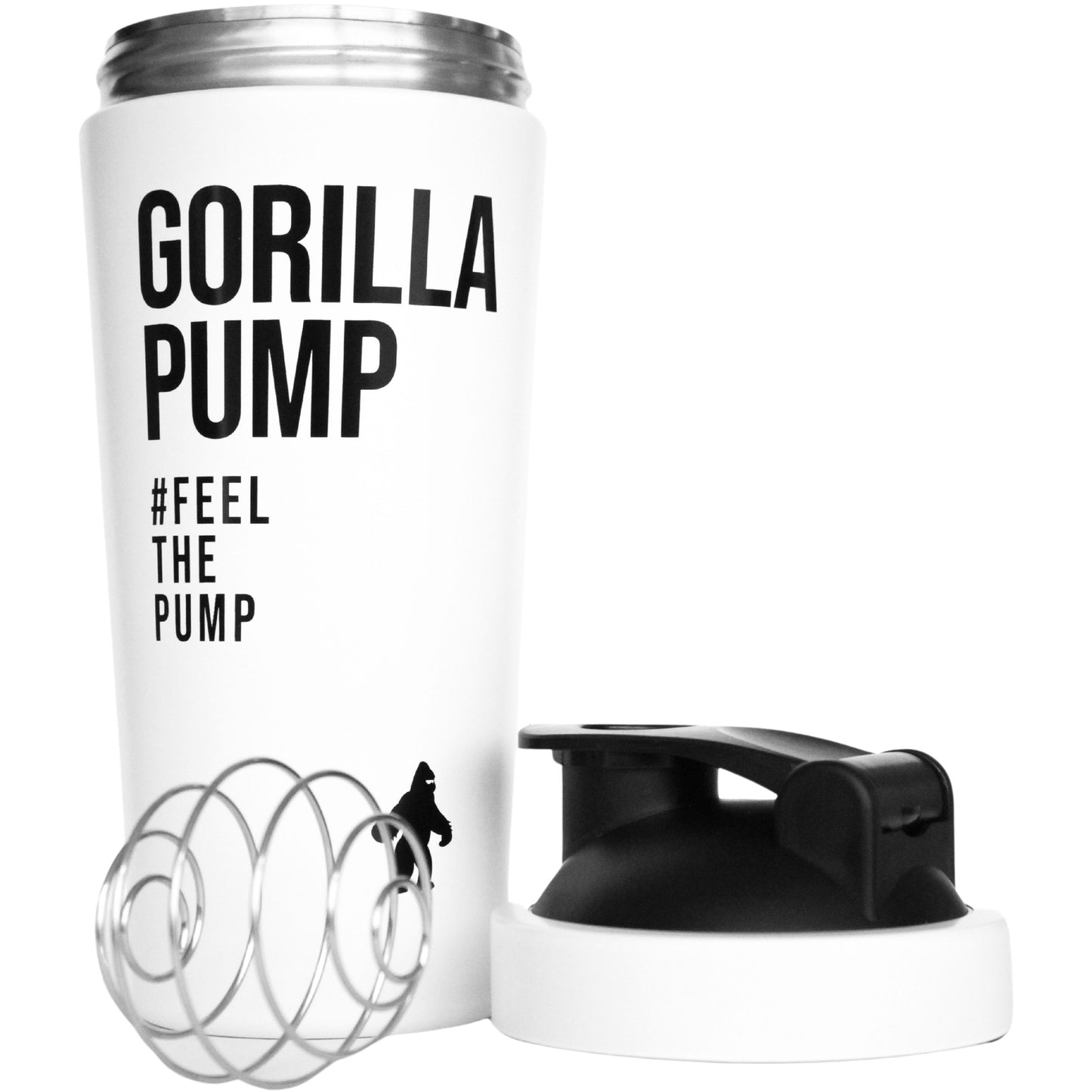 SHAKER METÁLICO BLANCO GORILLA PUMP