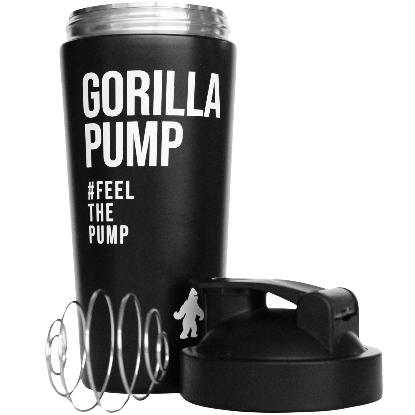 SHAKER METÁLICO NEGRO GORILLA PUMP