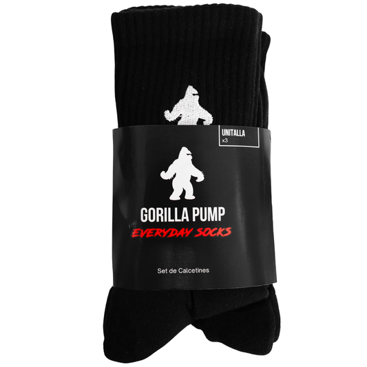EVERYDAY SOCKS NEGRAS GORILLA PUMP